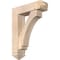 Ekena Millwork Imperial Arts and Crafts Smooth Bracket w/ Offset Brace, Douglas Fir, 7 1/2"W x 28"D x 36"H BKT0806X28X36IMP03SDF - alternate 1